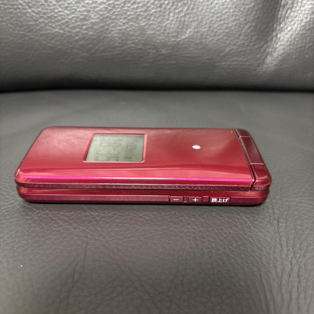 ★良品★ au かんたんケータイKYF43MRA SIMフリー　充電器付 京セラ