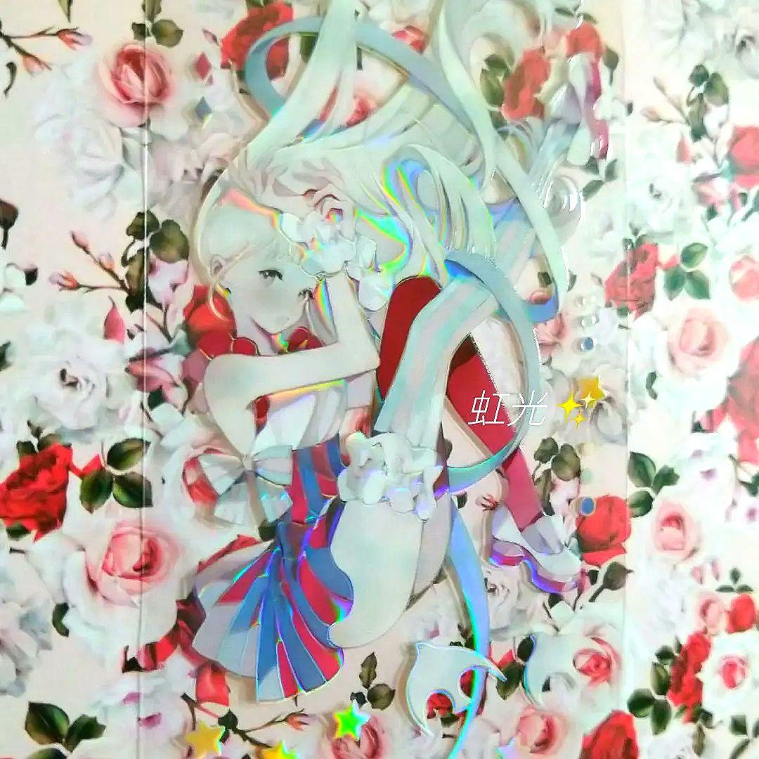 J278＃风来(虹光)Shine切り売り海外人物マステ女の子