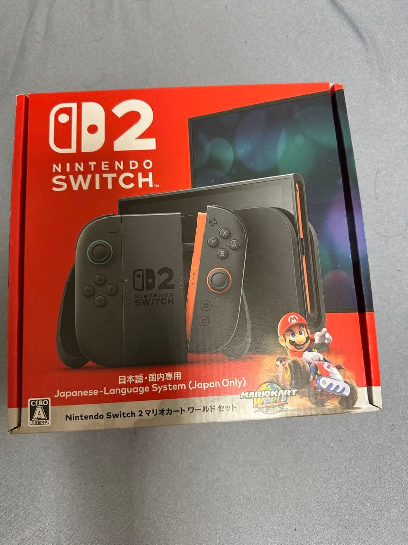 【新品・未開封】Nintendo Switch 2 マリオカートワールドセット