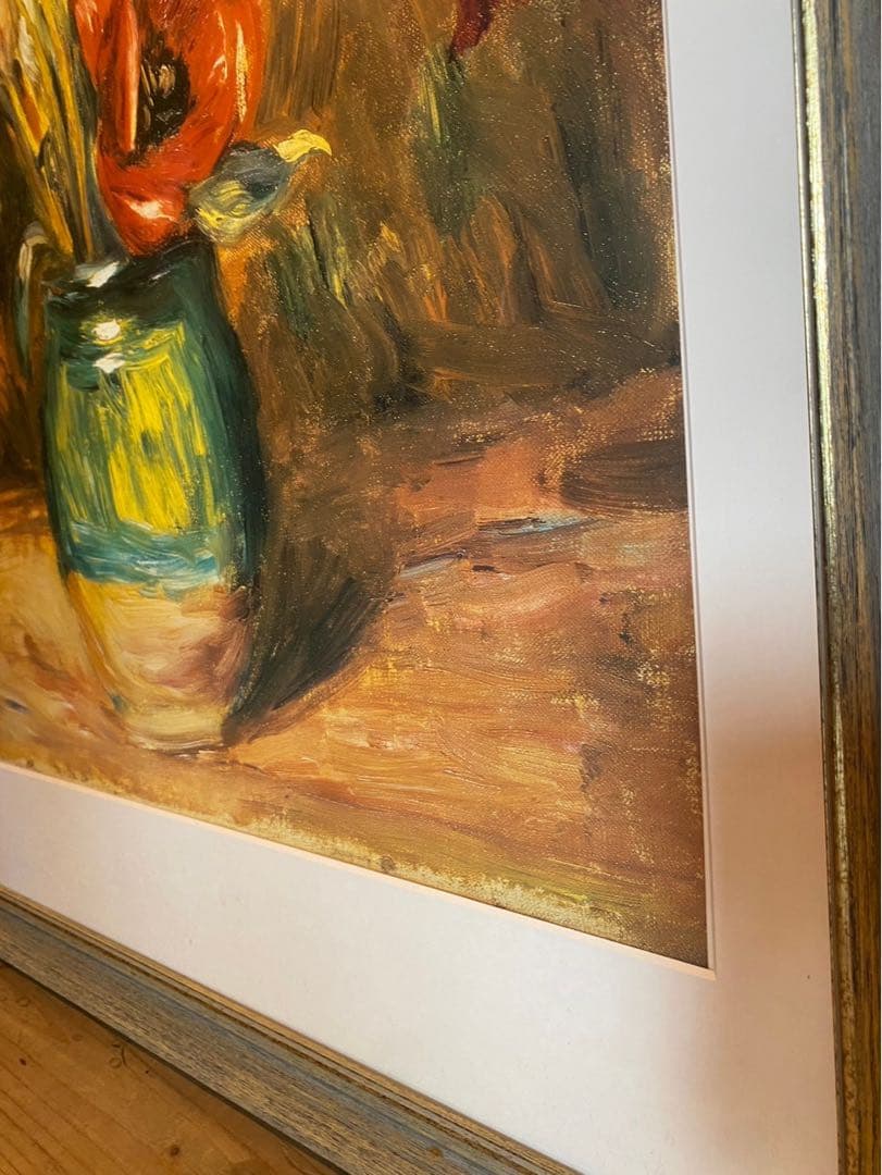 ルノワール チューリップ 額縁 インテリア