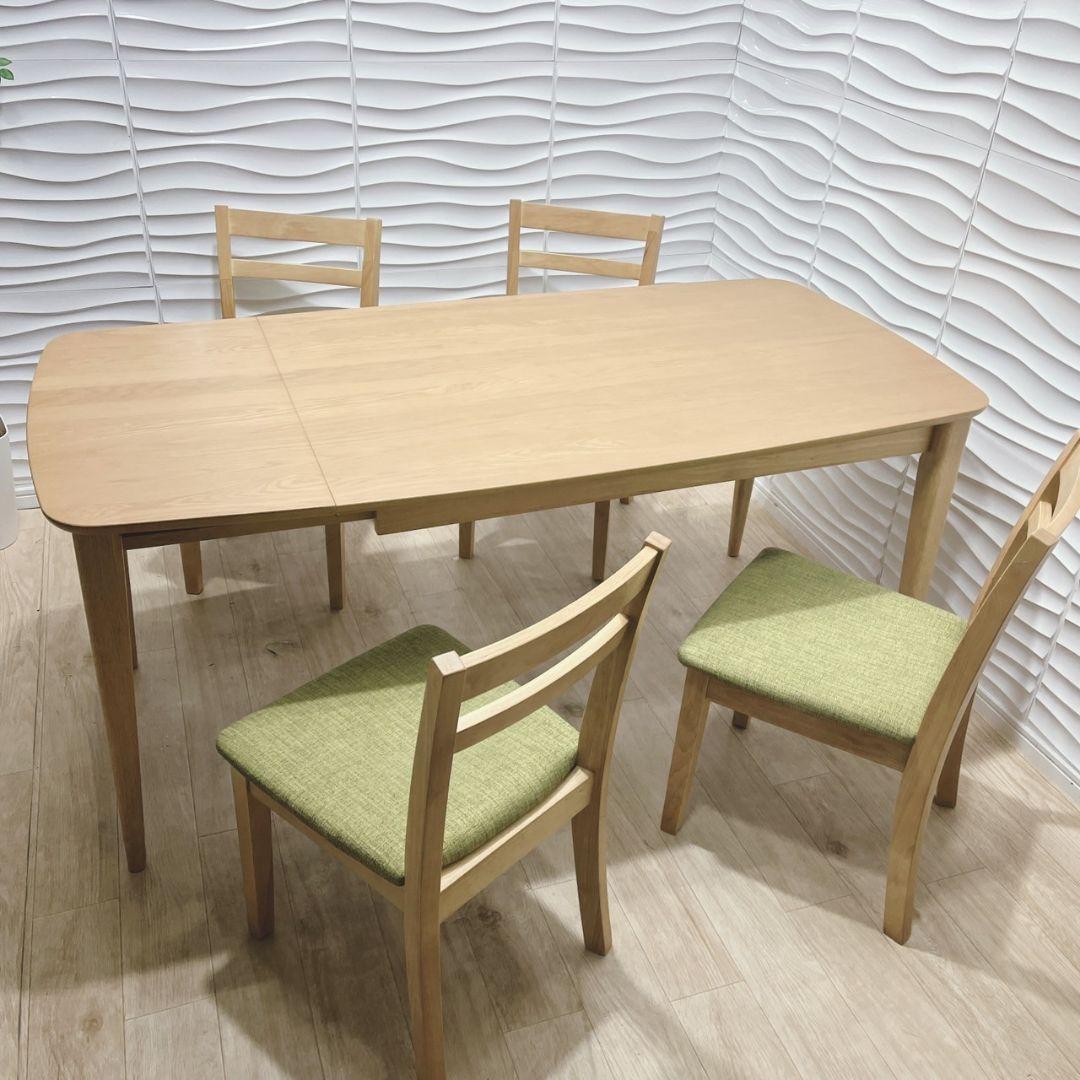 ◇NITORI◇伸長式ダイニングテーブル◇チェア4脚◇大阪兵庫京都奈良滋賀和歌山