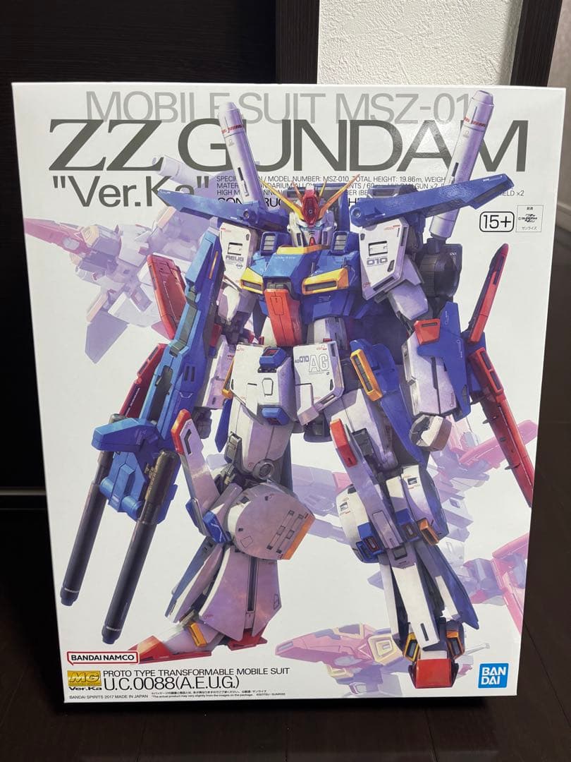 【未組立】機動戦士ZZガンダム ダブルゼータガンダム Ver.Ka