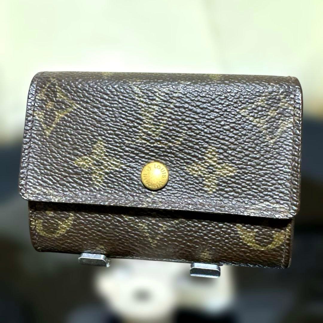 ①★優良品♪モノグラム ポルトモネプラ ケース 小銭入れ