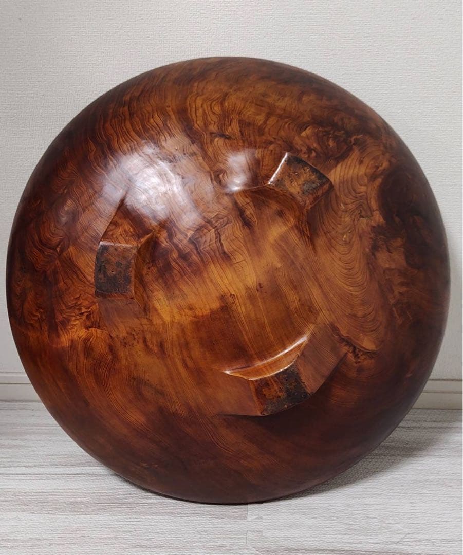 屋久杉　茶器　置物