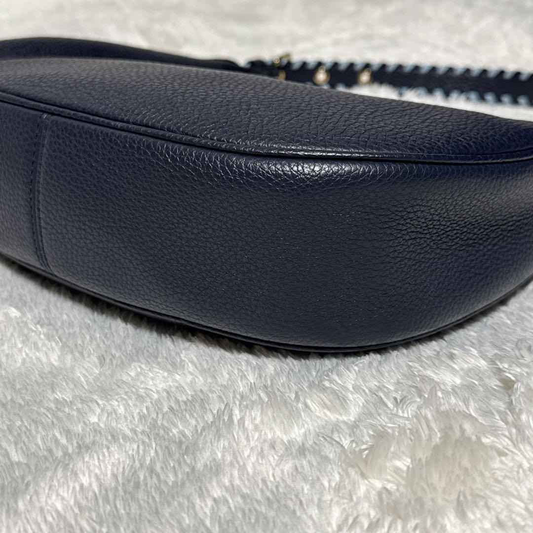 【希少✨️】COACH コーチ ワンショルダーバッグ ベイリー ホーボー ネイビー