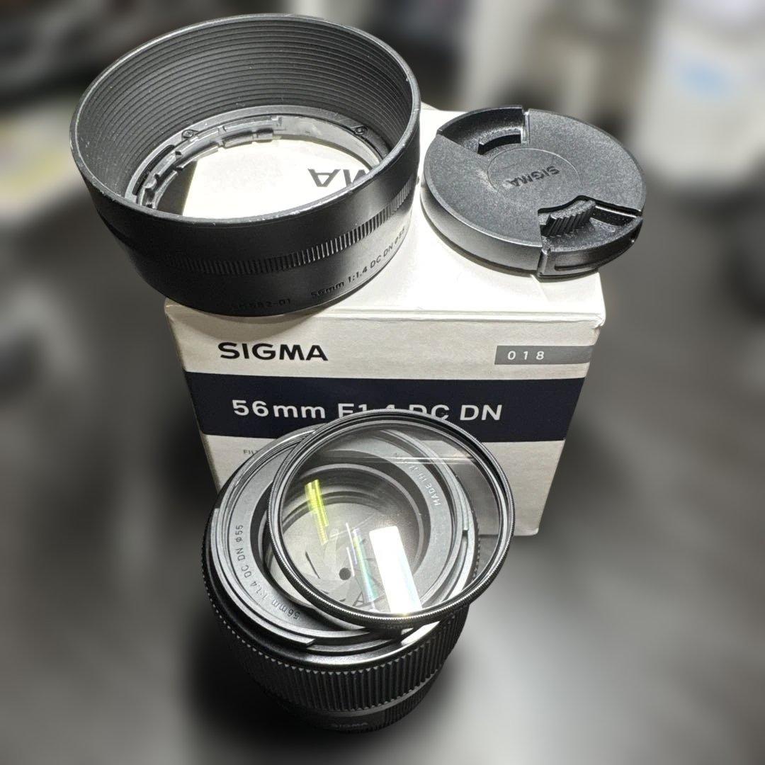 sigma56mm f1.4 sony e マウント