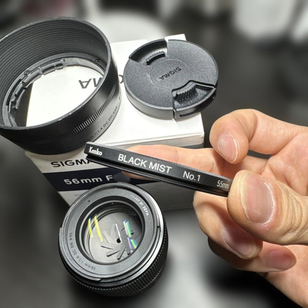 sigma56mm f1.4 sony e マウント
