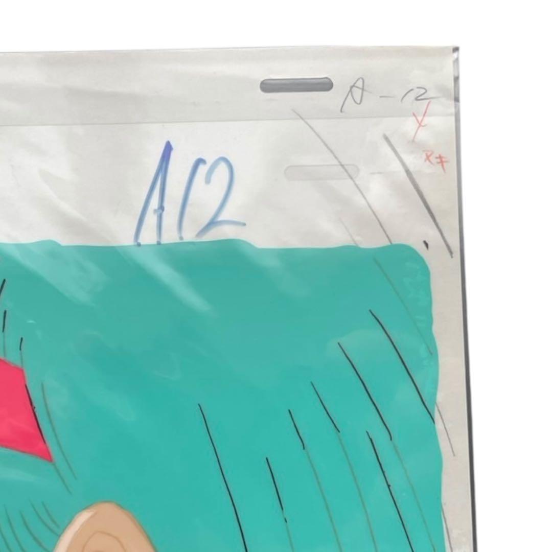 ドラゴンボール (希少)セル画 ブルマ カラー額縁 当時物 鳥山明