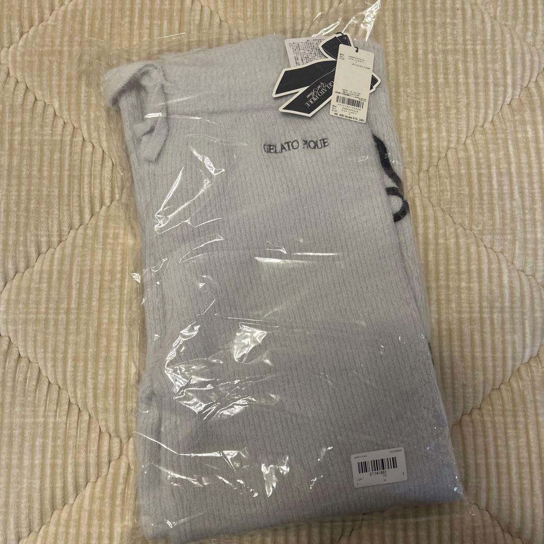 ジェラートピケ リボン フェザーロングパンツ