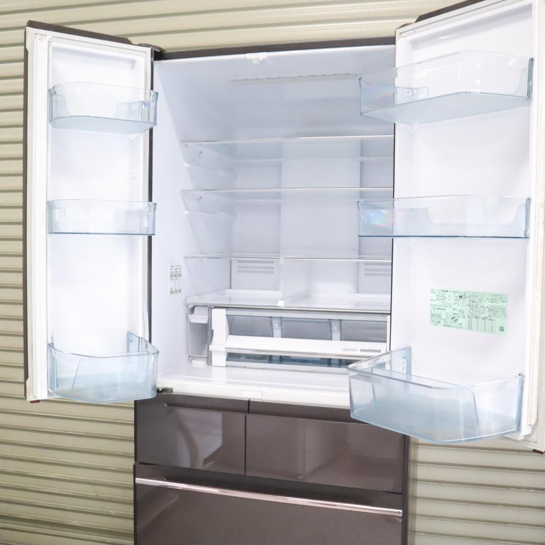 HITACHI 日立 R-HW60J-XH 大型冷蔵庫 B93 B94