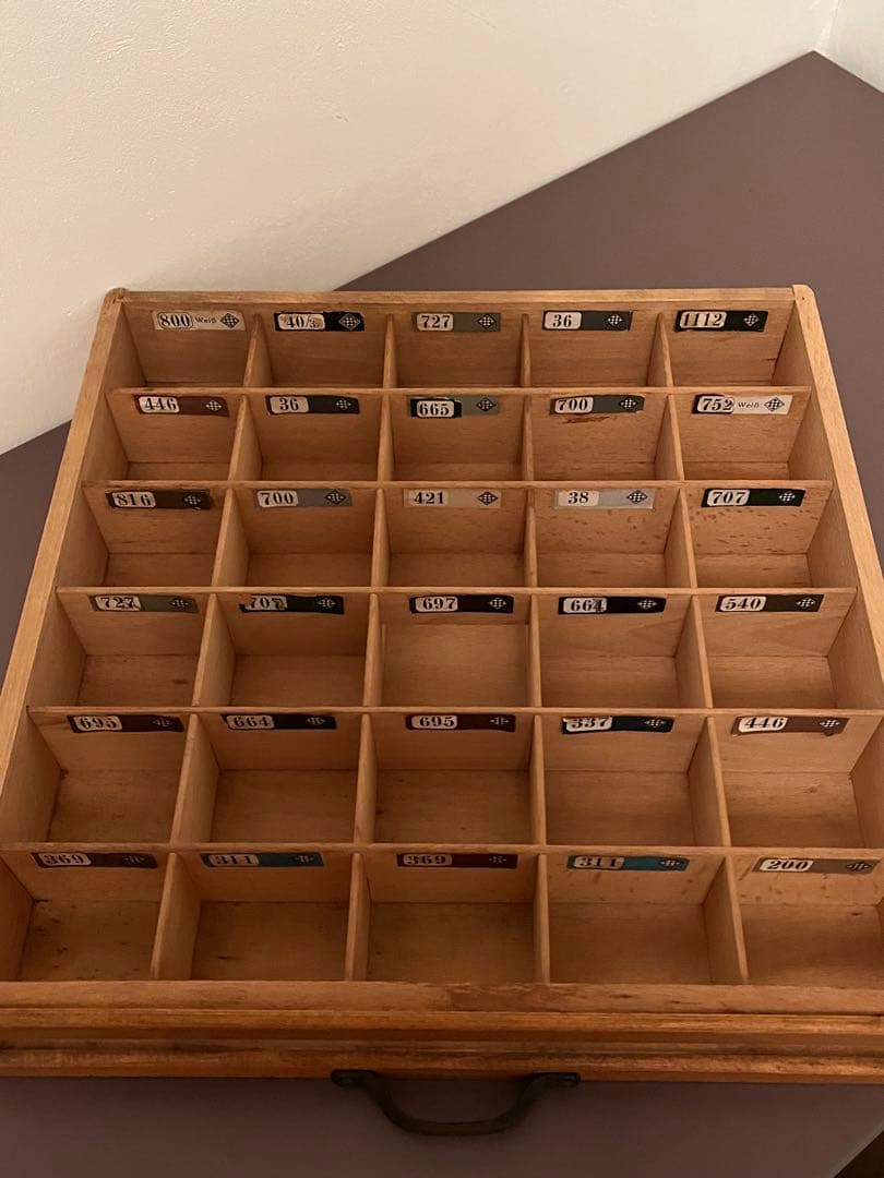 【青虫3/15マデ】アンティーク スプールキャビネット ギッターマン