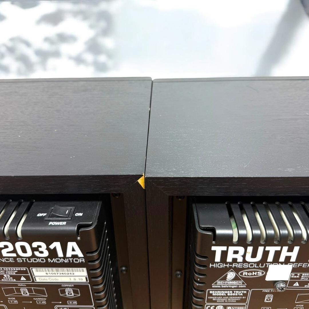 ☆良品 ベリンガー TRUTH B2031A パワードモニタースピーカー ペア