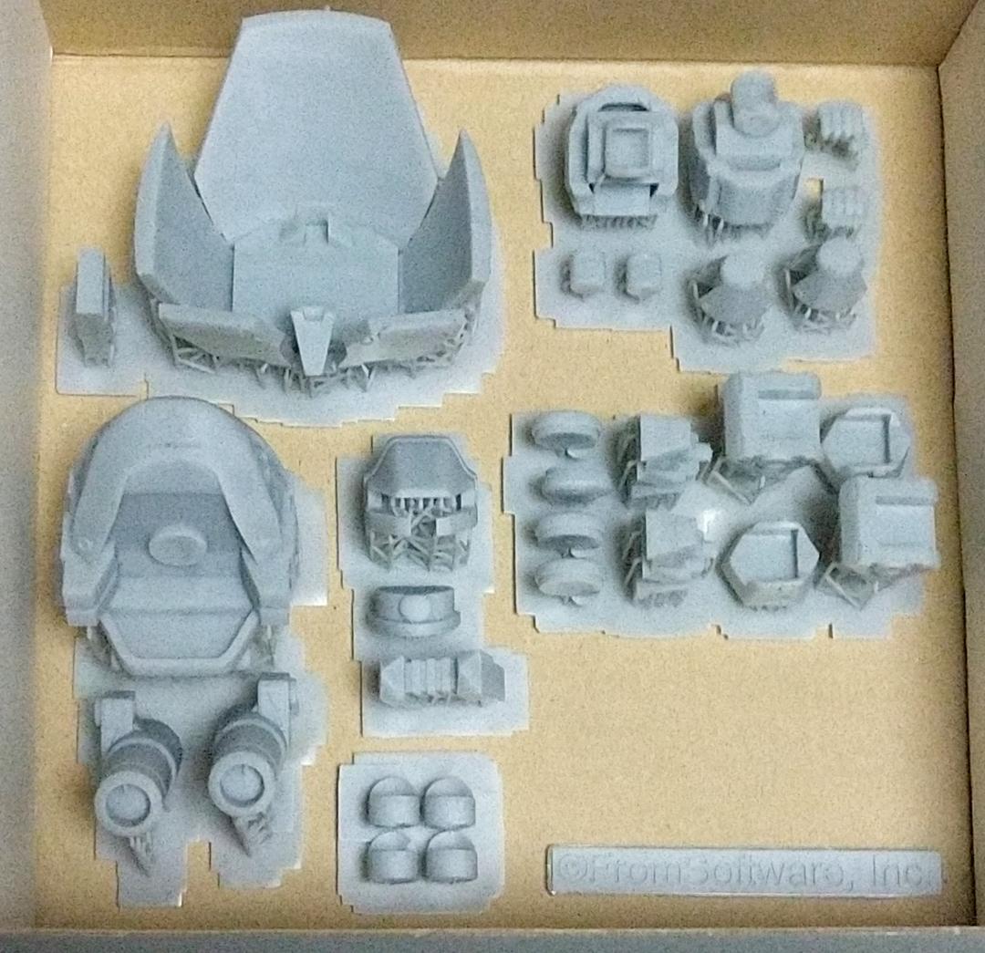 自分BOX アーマード・コア デフォルメ東雲 ガレージキット