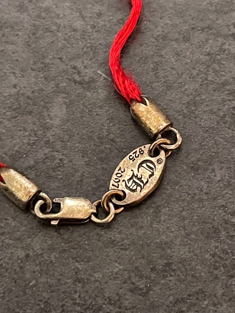 クロムハーツ　サテン紐ブレスレット