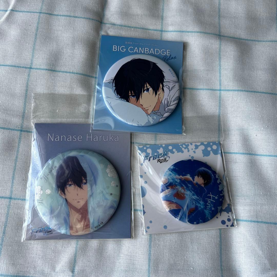 Free クリアファイル アクスタ アートプレート バースデー 七瀬遙