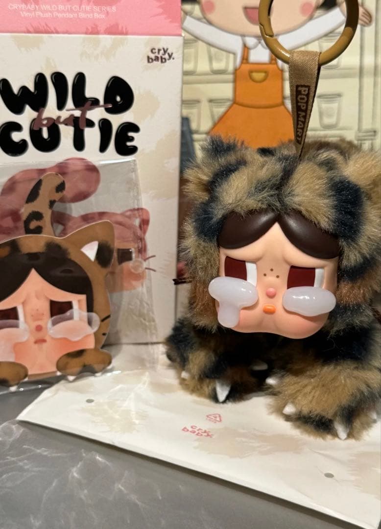 CRYBABY Wild but Cutie シリーズ ぬいぐるみペンダント