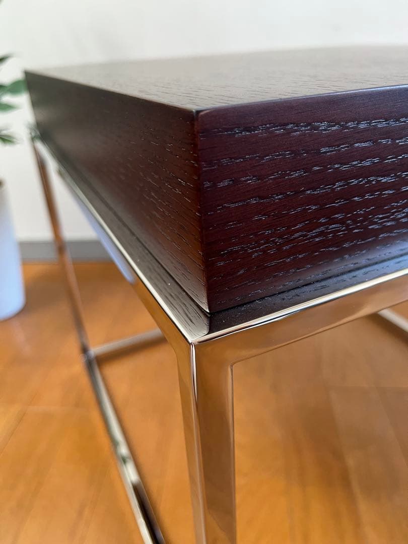 ◆未使用◆PLUS スクエアテーブル2020年製　ミッドセンチュリー　モダン