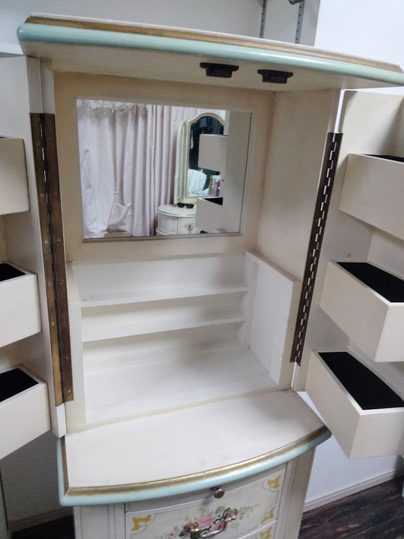 ロココ調　クラシック　アンティークジュエリーチェスト