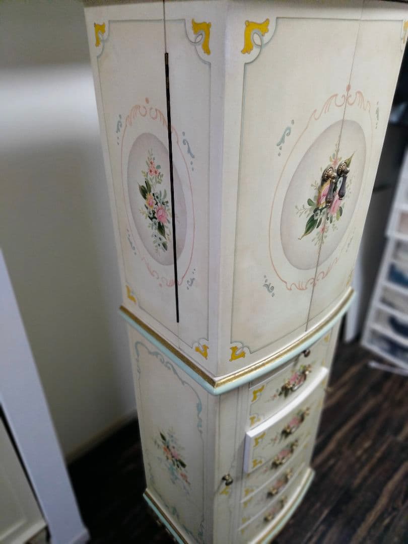 ロココ調　クラシック　アンティークジュエリーチェスト