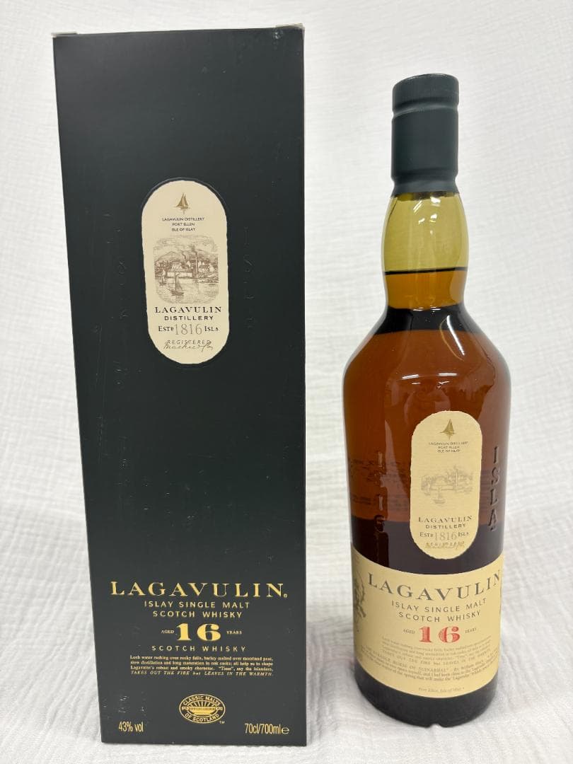 ラガヴーリン 16年 700ml 43% 箱付 アイラ シングルモルト