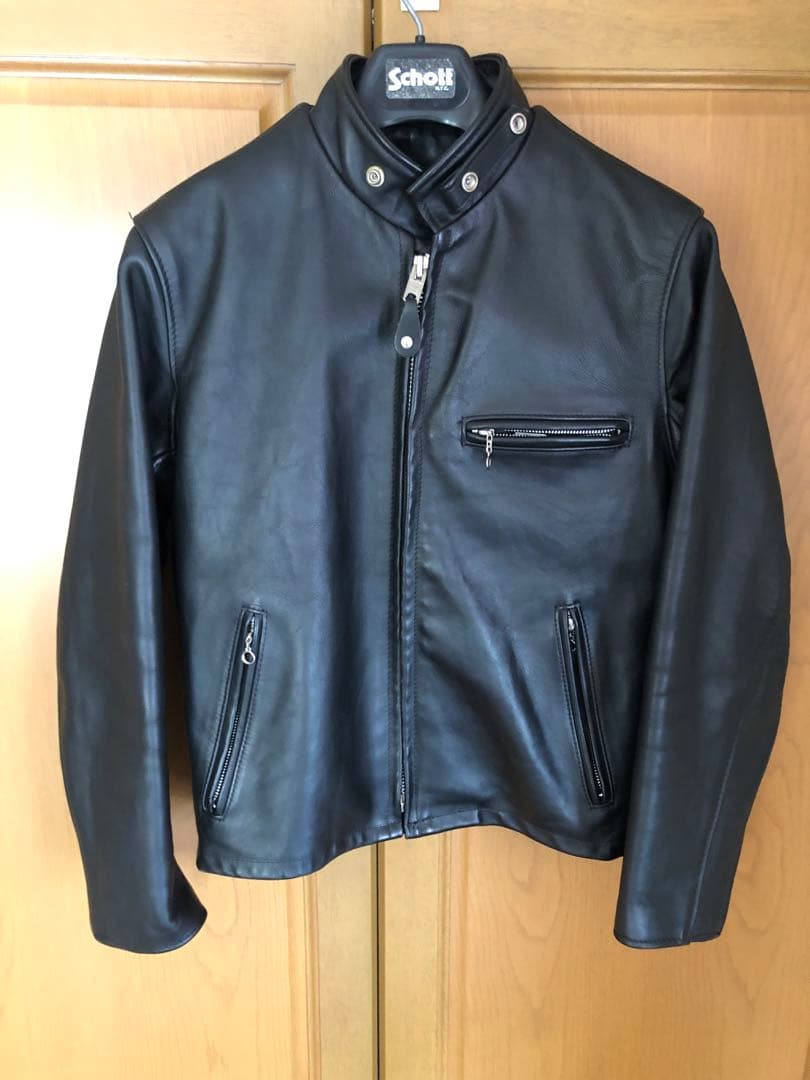【新型現行モデル】 Schott 641SP シングルライダース/36
