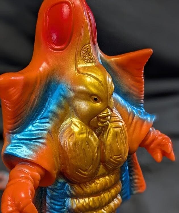 アイアン「ミラーマン」登場怪獣（ブルマァク復刻）ソフビフィギュア