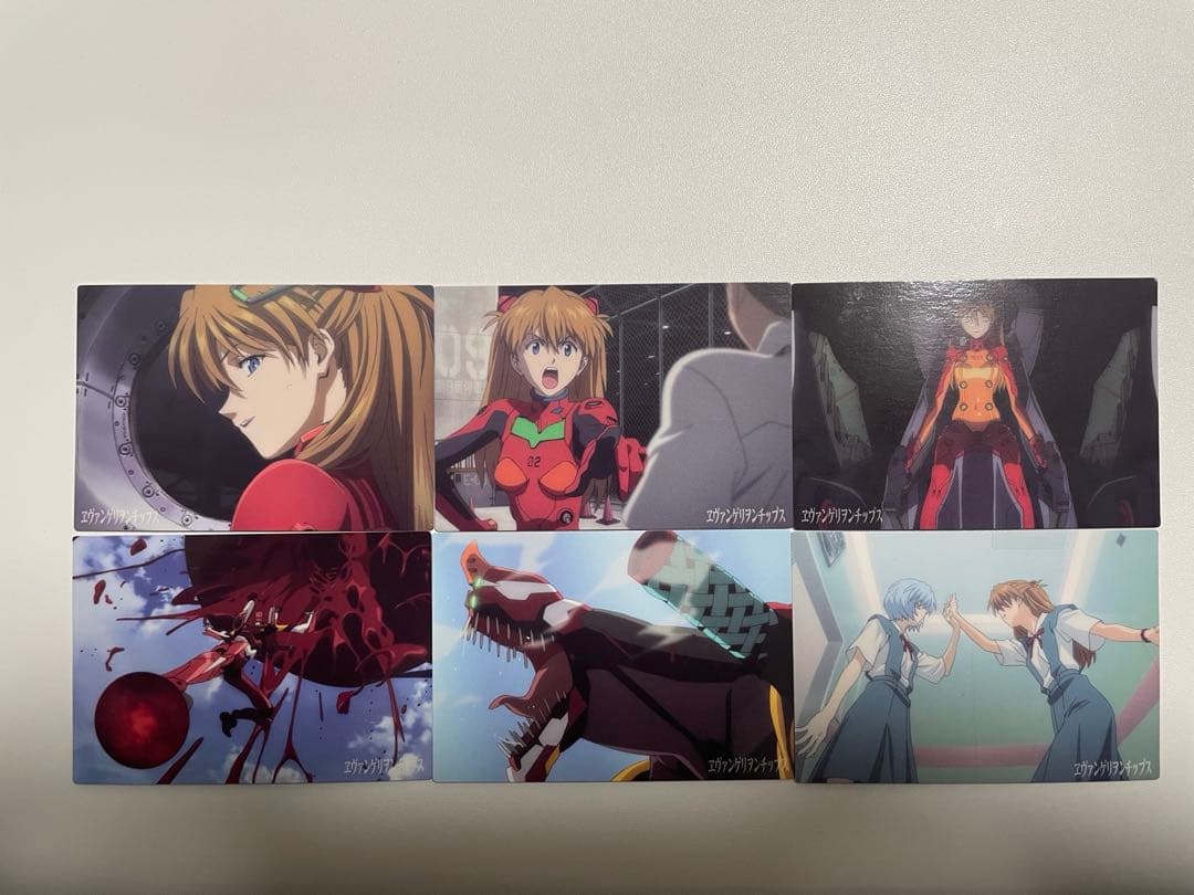 【34枚】エヴァンゲリオン チップス カード Calbee ポテトチップス