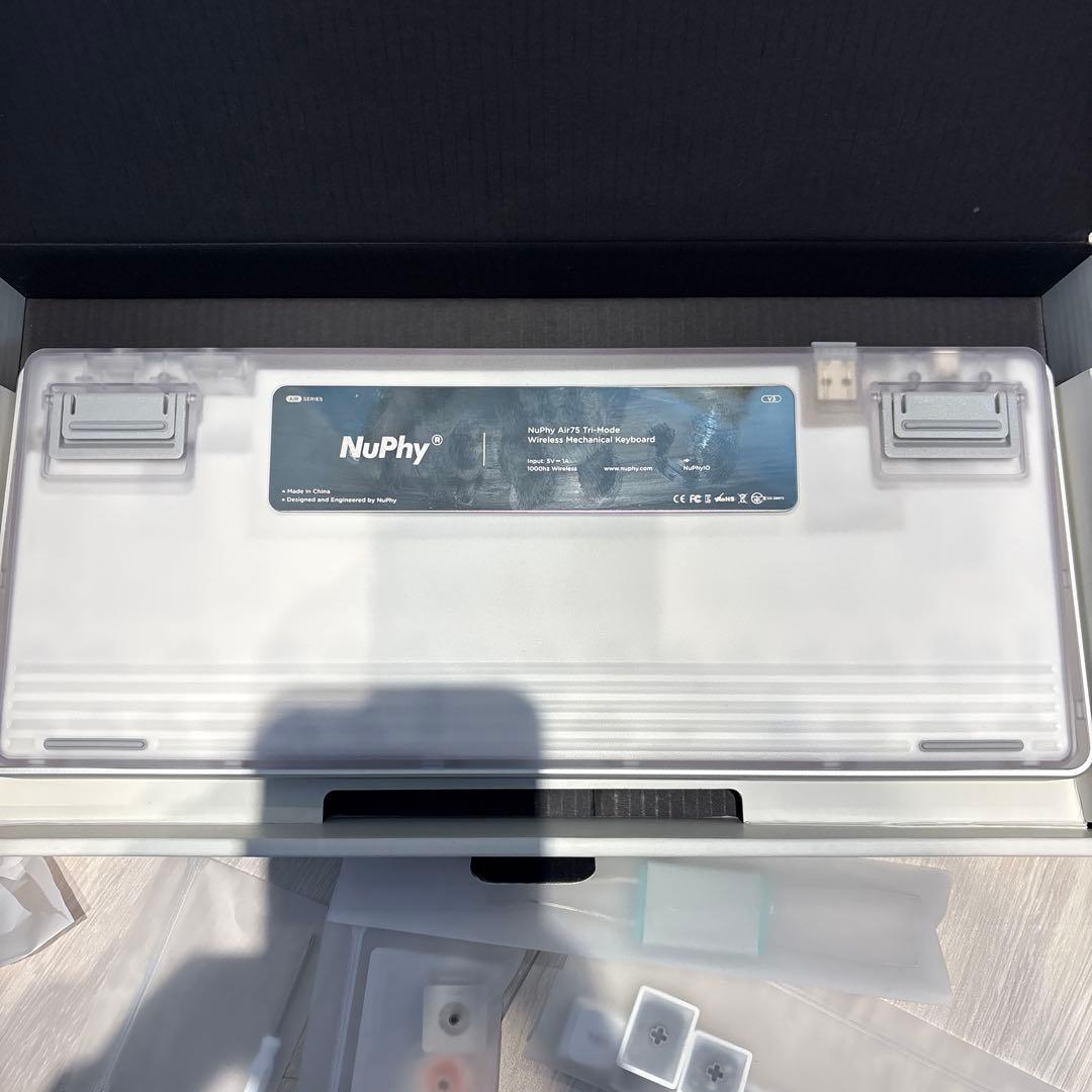 NuPhy Air75 V3 US配列　Blush Nano軸