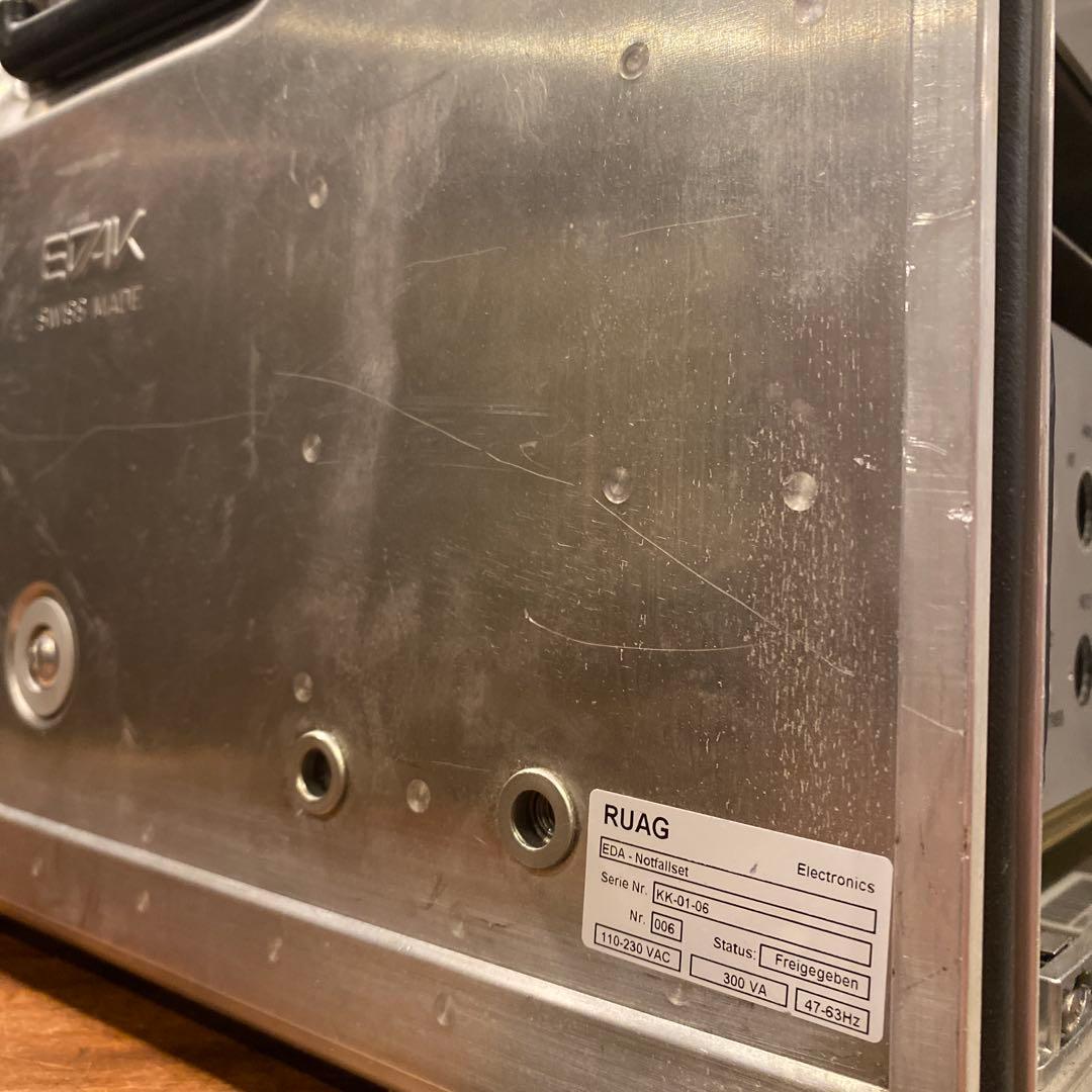 スイス EDAK フライトボックス CH-8447 航空グッズ 什器 家具