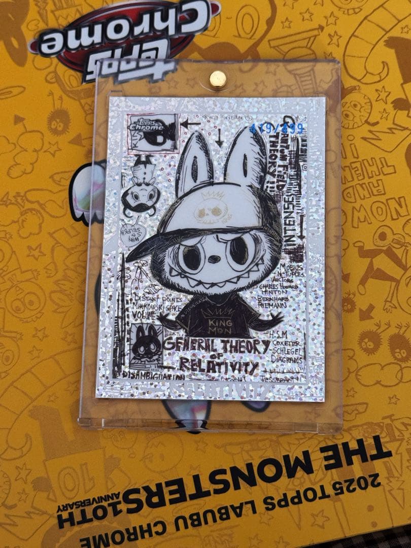 その他 topps Labubu 419/499