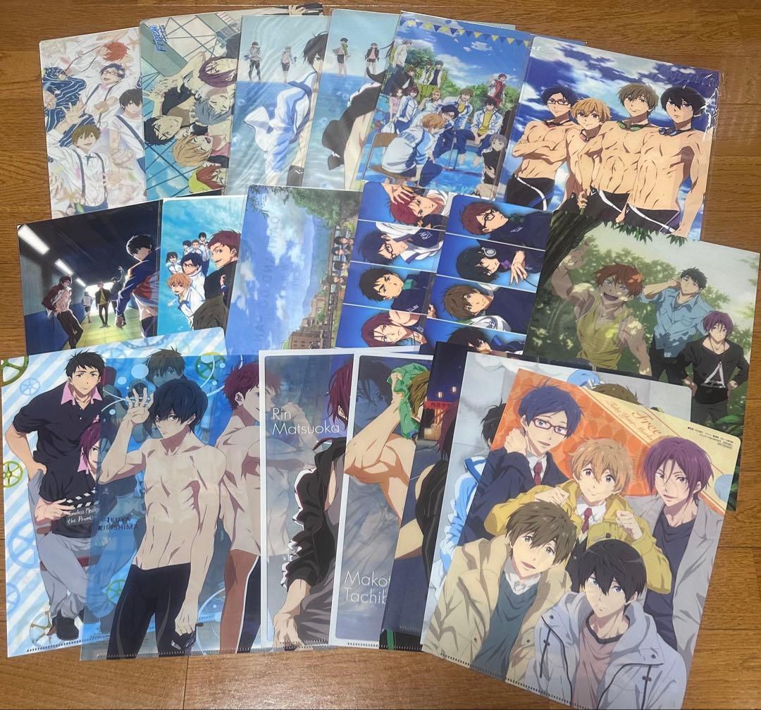 free クリアファイル パンフレット 前売り券 グッズセット