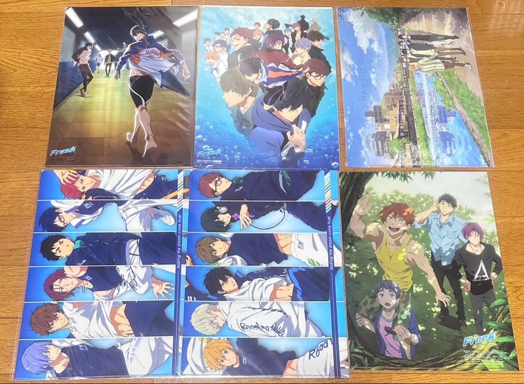 free クリアファイル パンフレット 前売り券 グッズセット