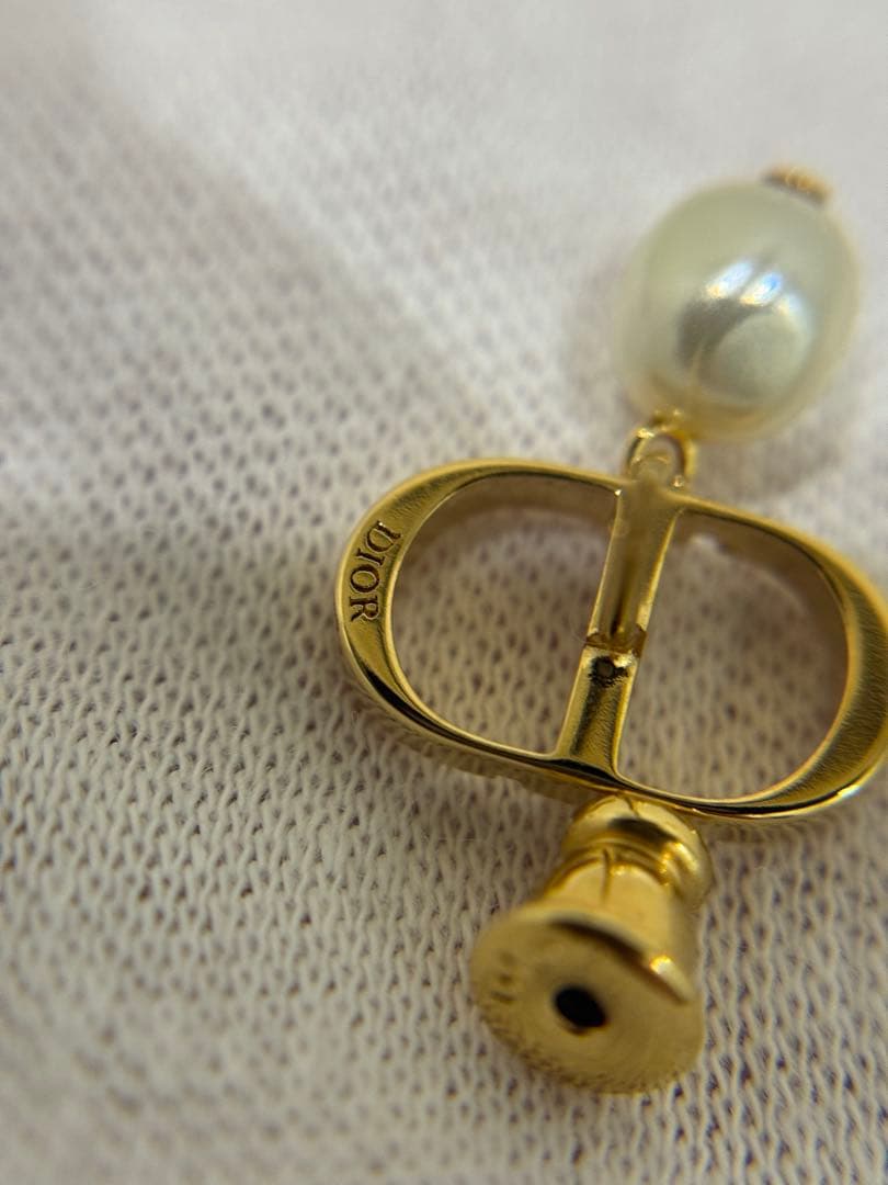 ★【極美品】Christian Dior ディオール ピアス ゴールド★