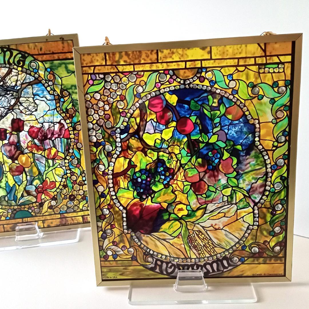 ルイスCティファニー ステンドグラス 四季・春夏秋冬グラスマスターズ社