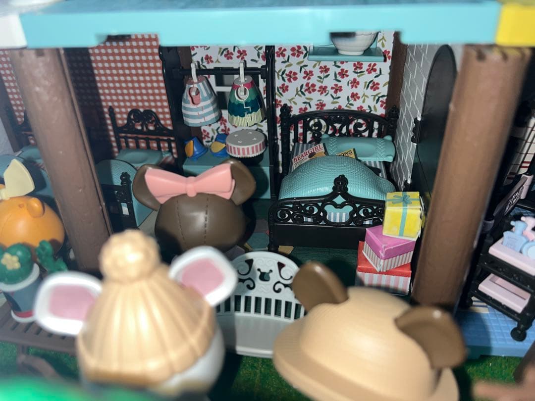 くまのがっこう　ハコルーム　ドールハウス　プラモデル　完成品　ジャッキー