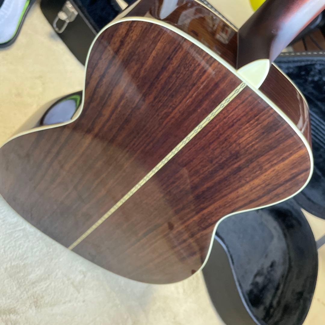 Aria AF-550BS 単板ギター専用ハードケース付き