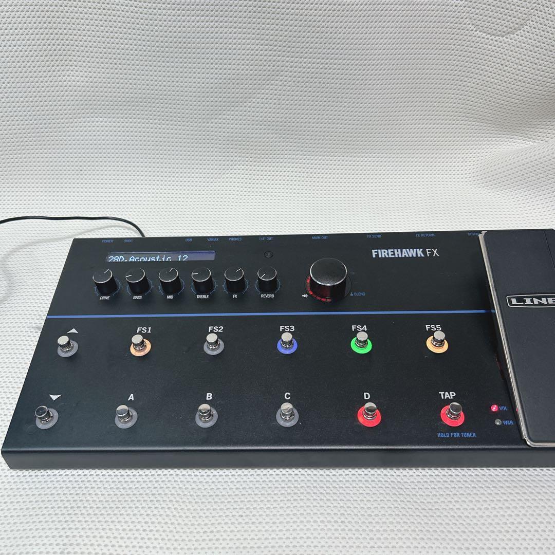 美品　LINE 6 FIREHAWK FX マルチエフェクター