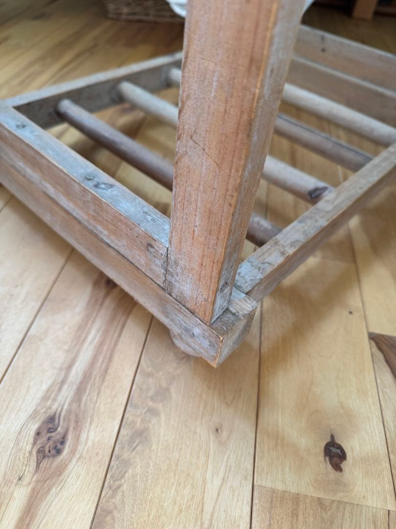 木製ラック タオルハンガー