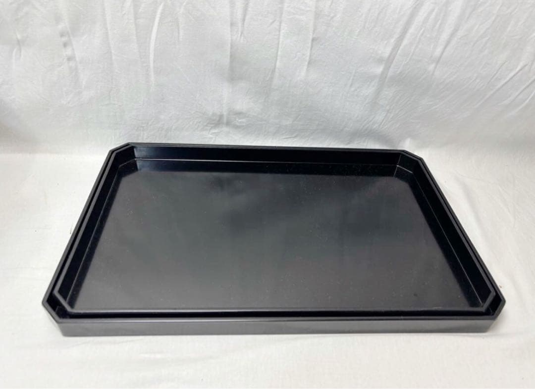 美品 懐石道具揃え 一式 黒塗 五客揃 利休形 共箱