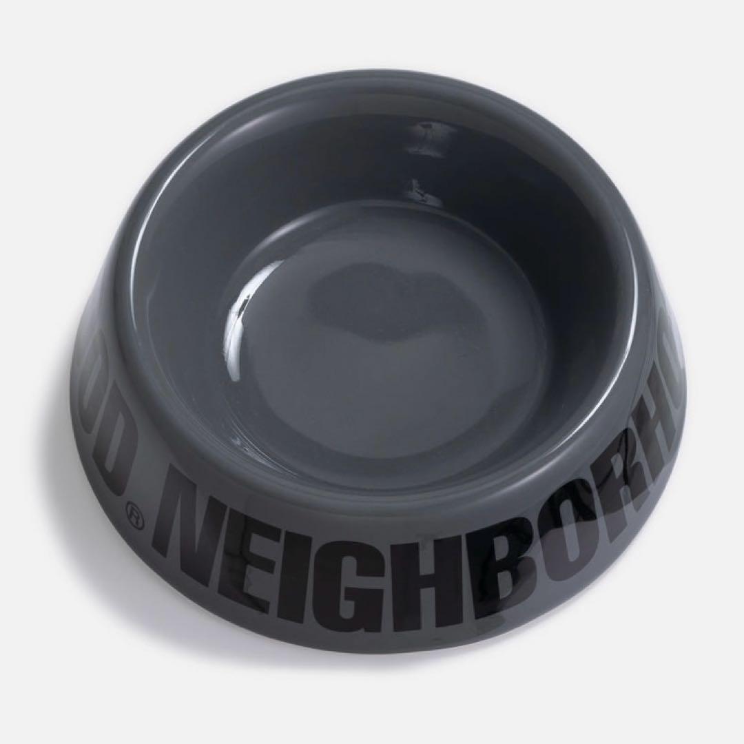 小物 NEIGHBORHOOD CI DOG BOWL GREY
