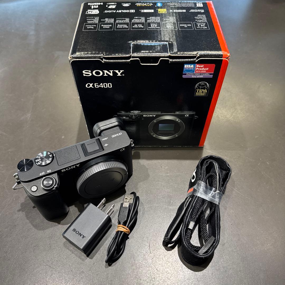 SONY α6400 ミラーレスカメラ 本体