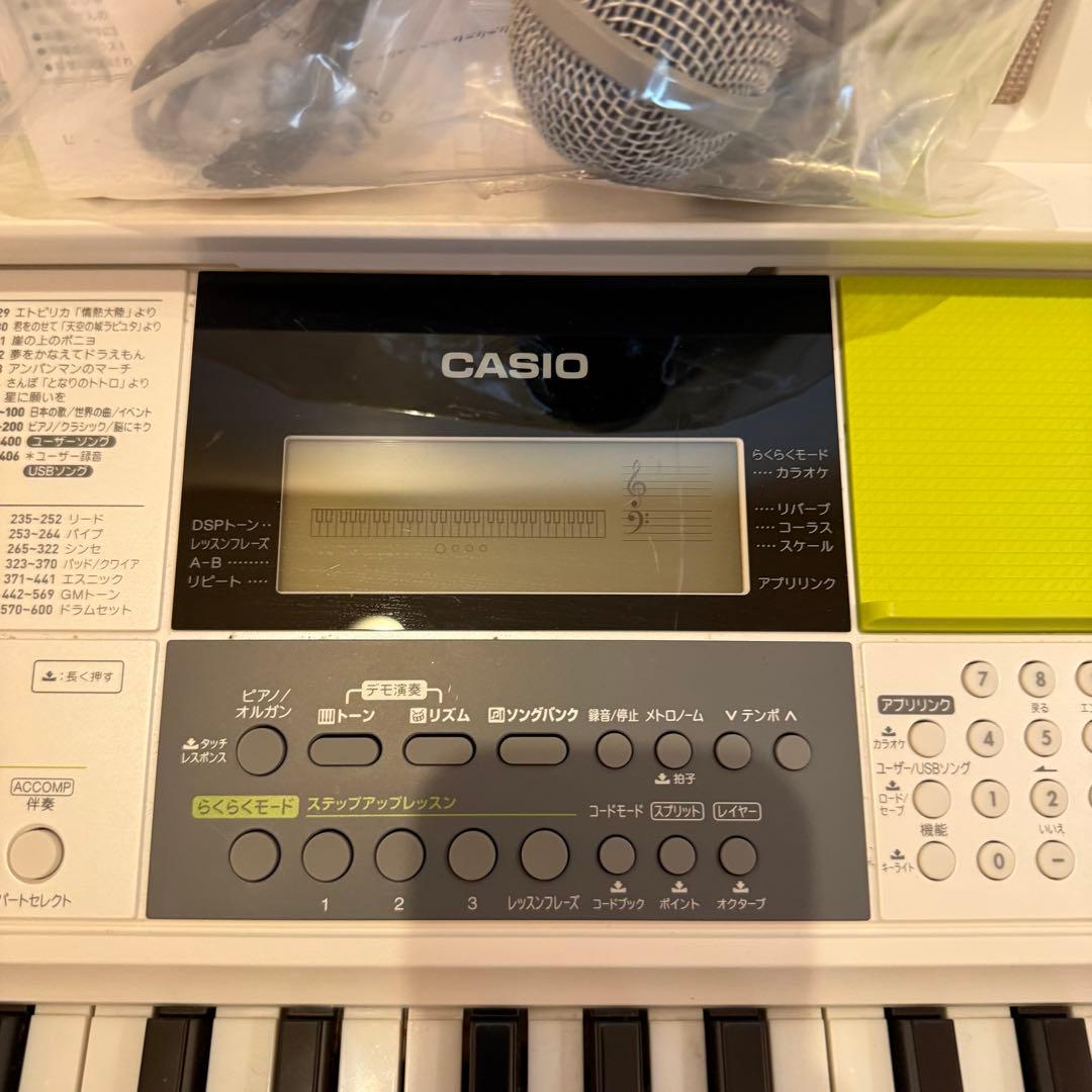 CASIO カシオ　LK-511 電子ピアノ　PIANO キーボード