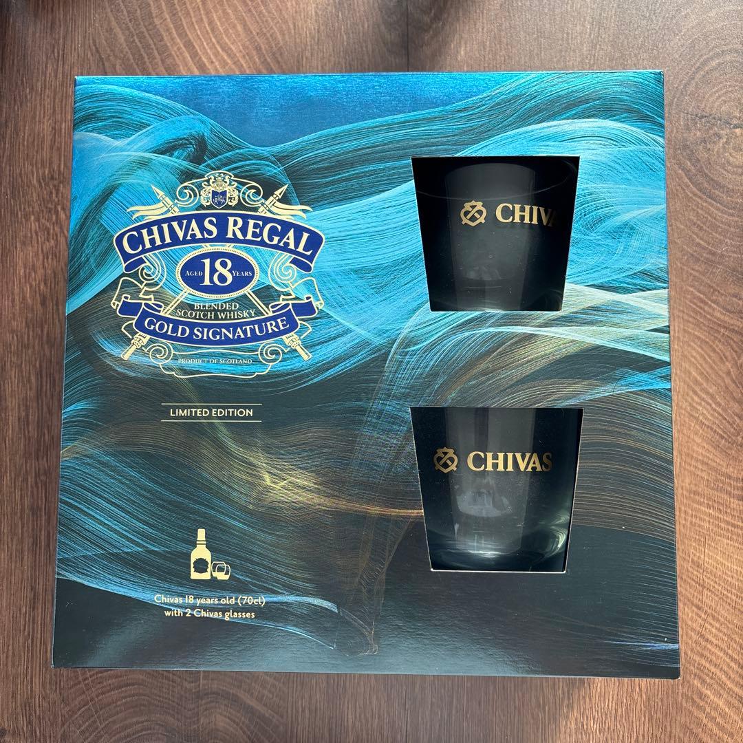 Chivas Regal Gold Signature 18年 限定版　レア♪