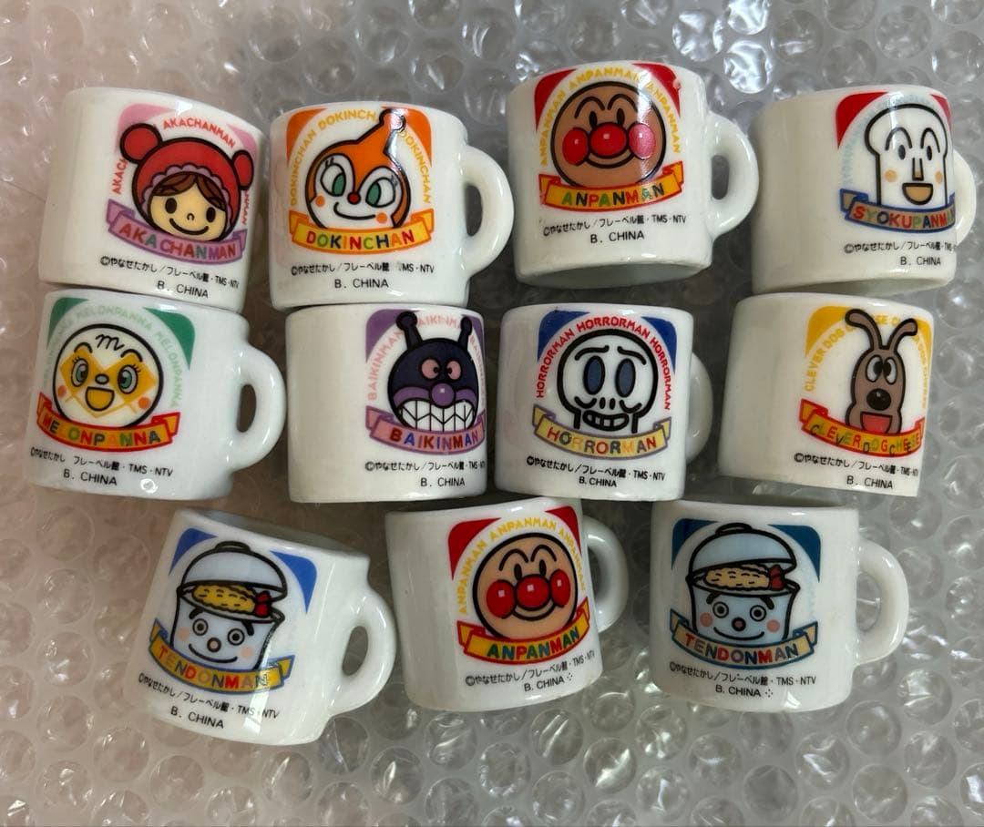 アンパンマン ミニチュア コップ マグカップ11個セット