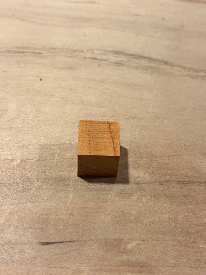 欅ケヤキの杢軸シャープペンシル　野原工芸オイル＆箱＆木ブロックつき　MP