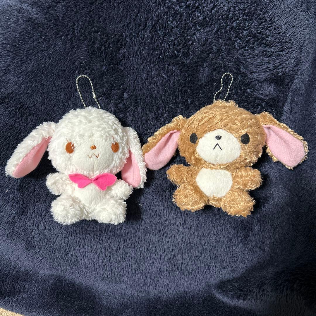 シュガーバニーズ サンリオ しろうさ＆くろうさ ペアぬいぐるみ 2007年