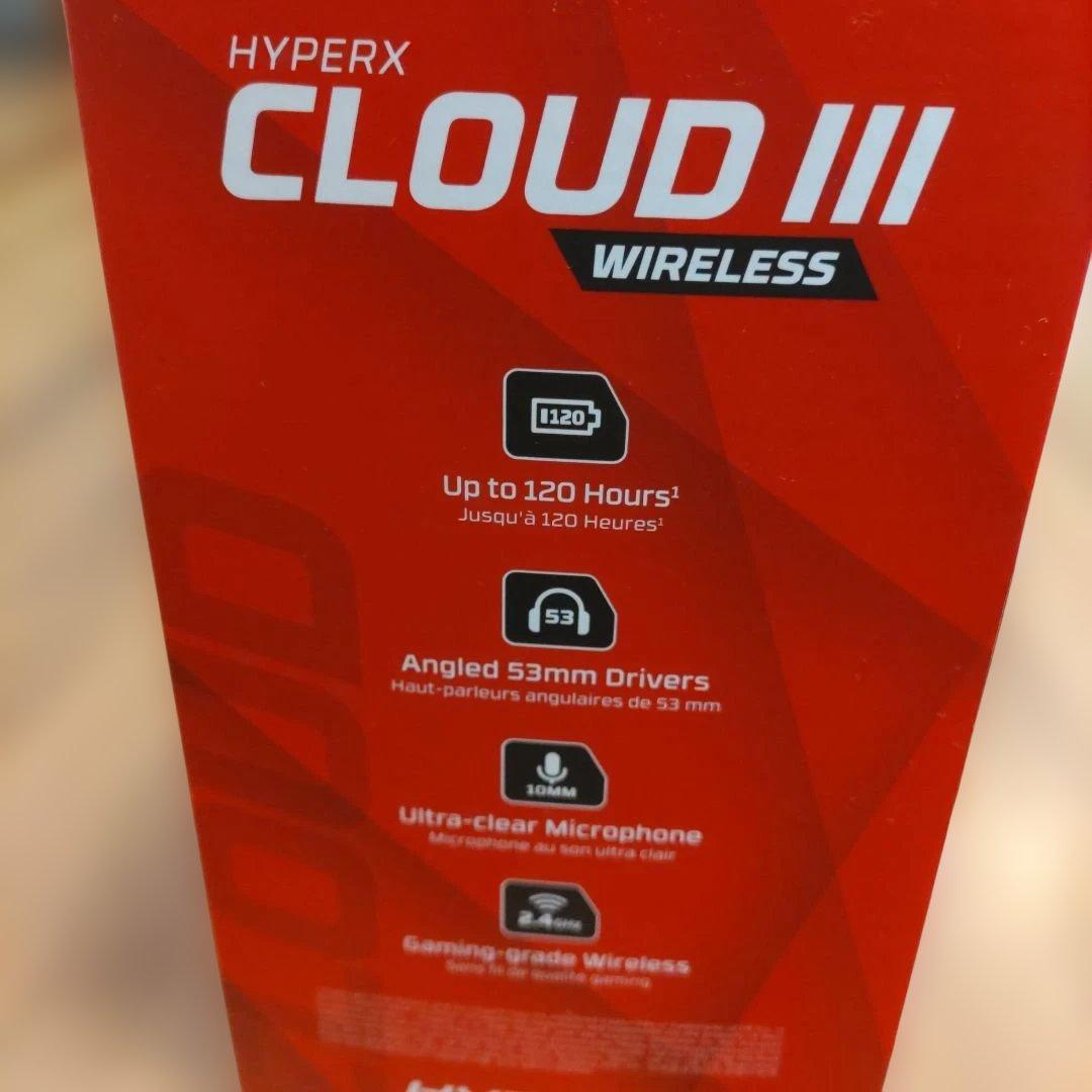 HyperX Cloud IIIWirelessゲーミングヘッドセット新品未開封