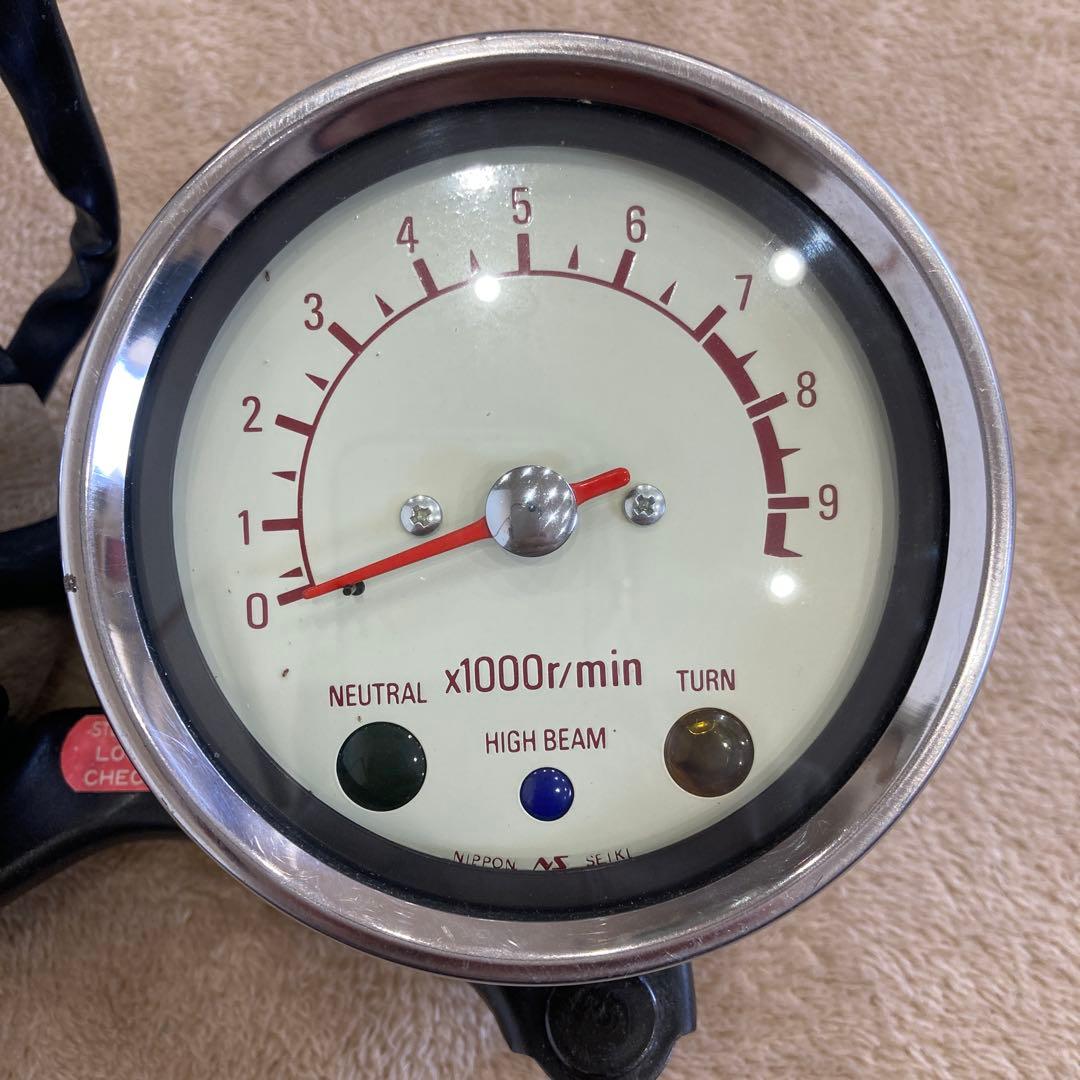 YAMAHA SR400 スピードメーター　タコメーターセット　ジャンク