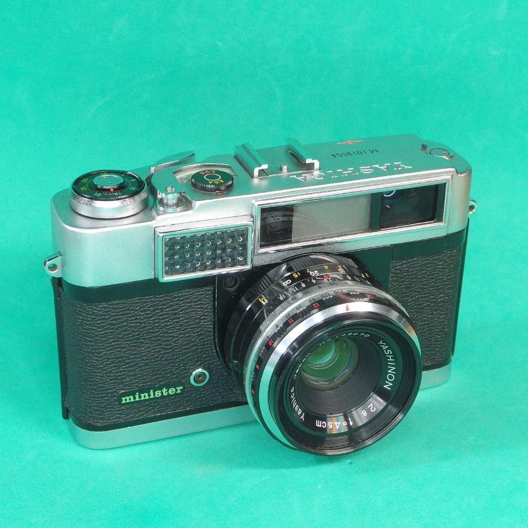 【美品】ヤシカ・ミニスター　ヤシノン４５ｍｍＦ２.８ ４群５枚【試写済】