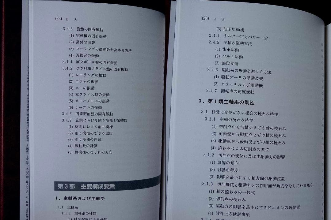 工作機械特論 本田巨範（フライス盤の工作精度 他 掲載）